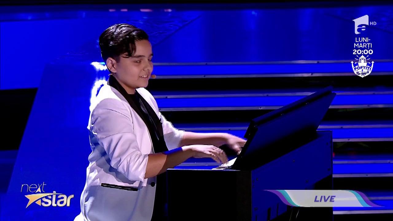 Pianul este viața lui! Alberto Guță face spectacol pe scena de la "Next Star"