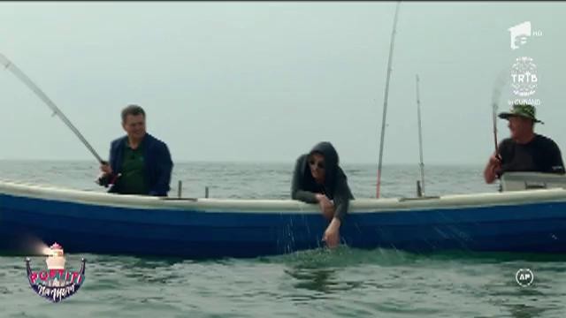 Carmen Tănase, Nicolai Tand și Cătălin Oprișan, pescari de voie, de nevoie: "Cu mine în barcă n-o să prindeți nimic!"