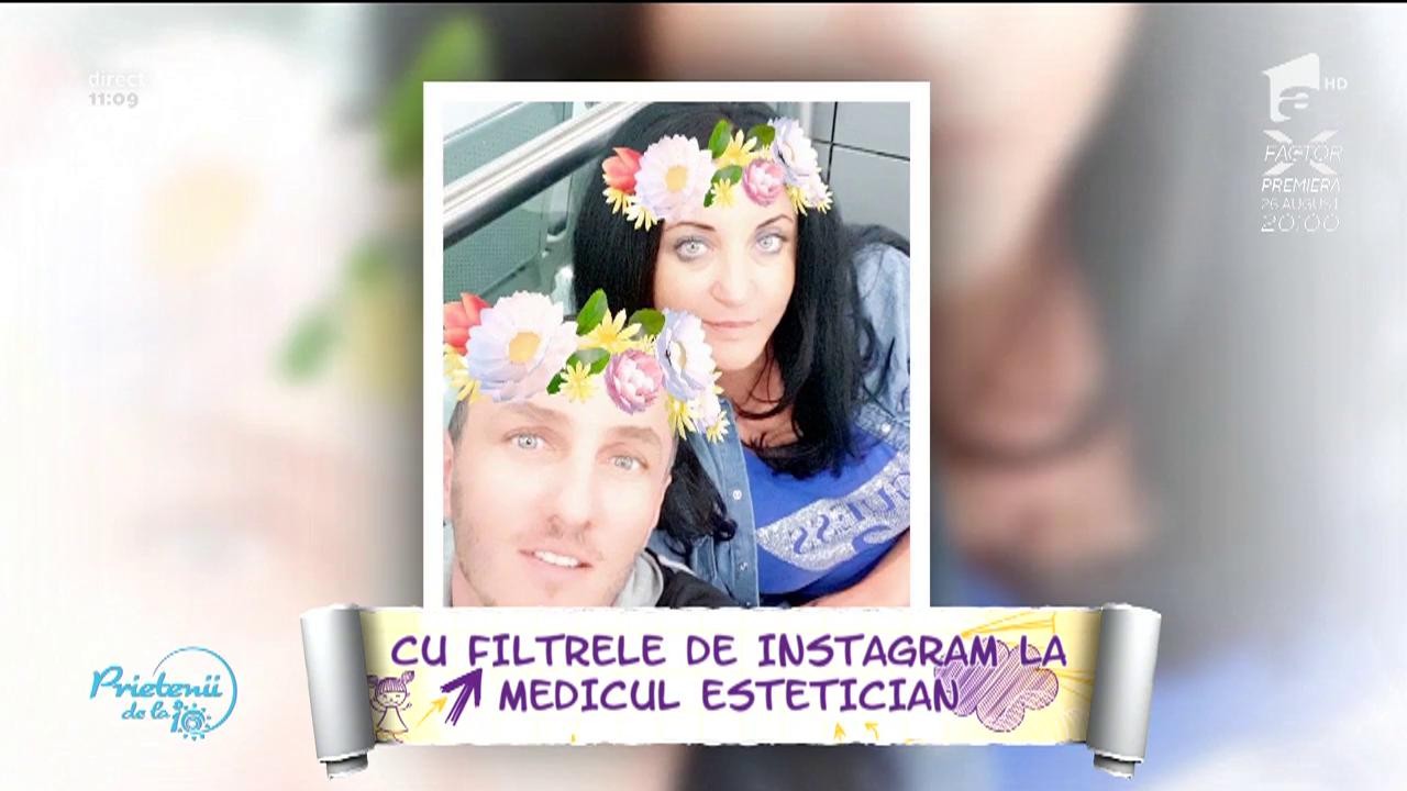 Cu filtrele de Instagram la medicul estetician