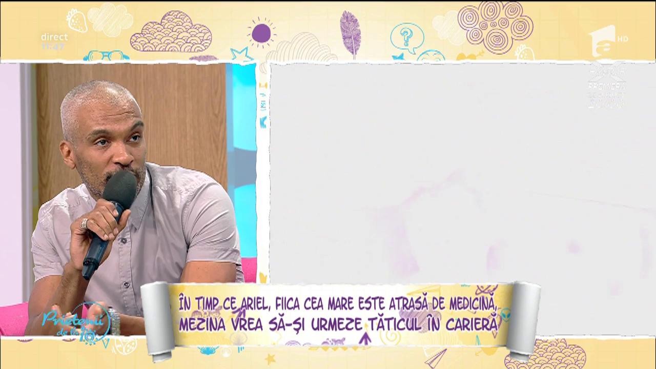 Mike Diamondz, eroul fetițelor lui: ”Sunt foarte prins de educația lor”