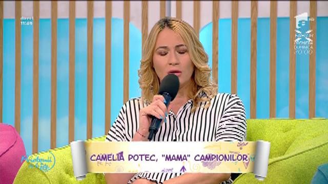 Camelia Potec, ”mama” campionilor: ”Pe toată perioada sarcinii, mi-a lipsit mișcarea”