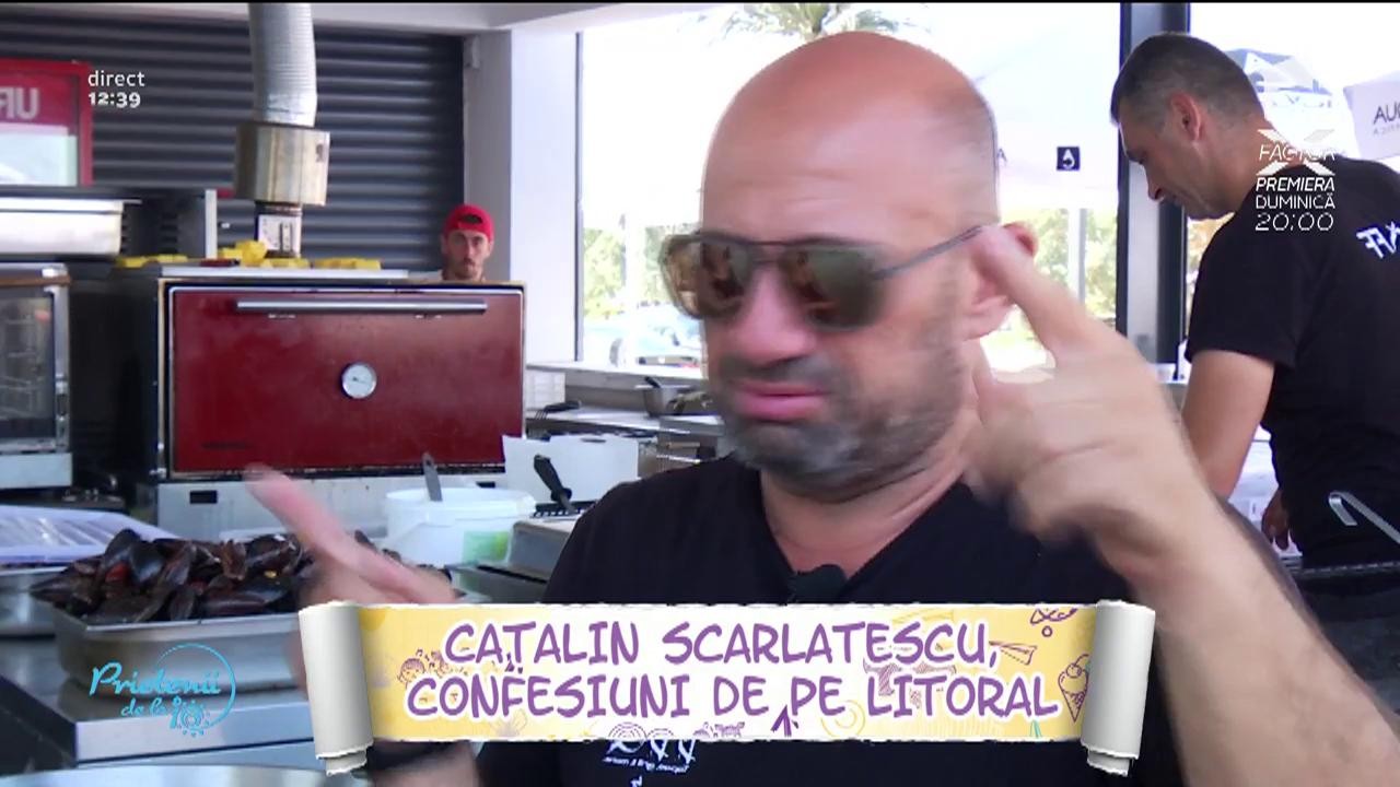 Cătălin Scărlătescu, confesiuni de pe litoral: ”Am o viață în care nu vreau să dorm. Am de trăit 114 ani”