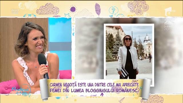 Carmen Negoiță, o viață virtuală perfectă: ”Bloggingul mi-a permis să mă mișc foarte mult și să cunosc oameni”