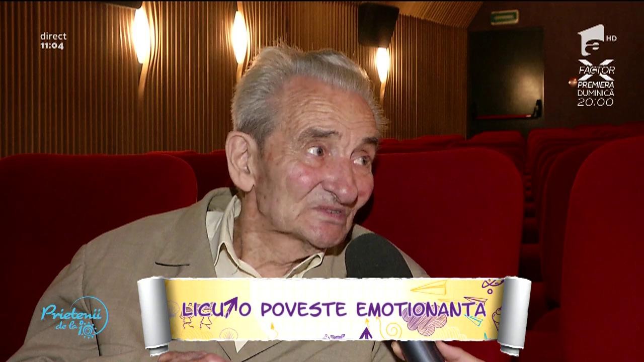 Licu, o poveste emoționantă: ”Nu mai există nimeni, am rămas singur”