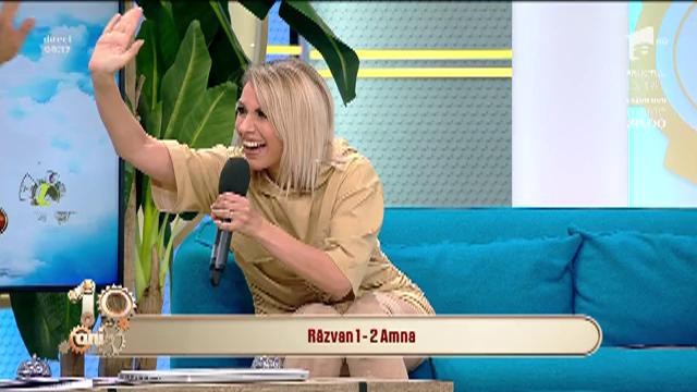 Provocare nouă, la Neatza! Amna joacă &rdquo;Omul cu șop&acirc;rla&rdquo;