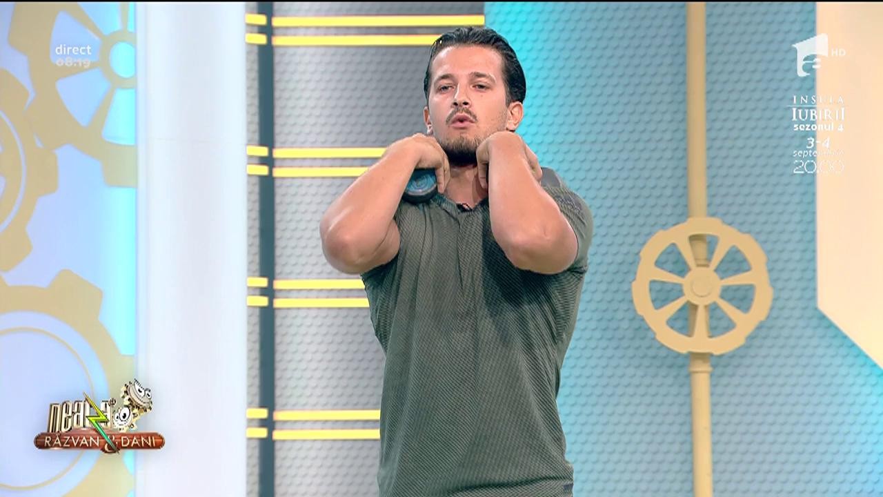 Fitness la Neatza! Florin Neby ne &icirc;nvață exerciții care ne ajută să ne dezvoltăm musculatura