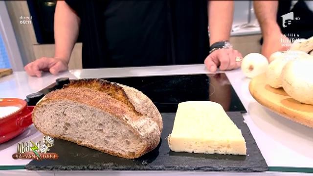 Reţeta zilei! Vlăduț gătește un preparat de vară t&acirc;rzie: Sandwich Visul legumelor