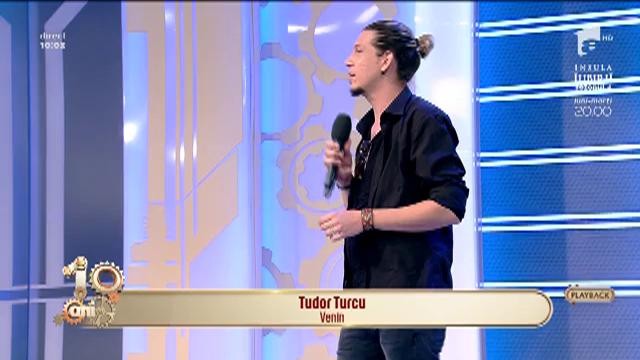 Tudor Turcu c&acirc;ntă, la Neatza, piesa &rdquo;Venin&rdquo;