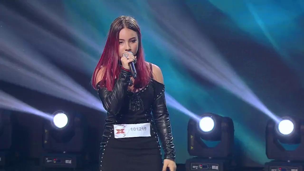 Anton - "Moment Of Silence". Vezi cum cântă Daria Cojocaru, la X Factor