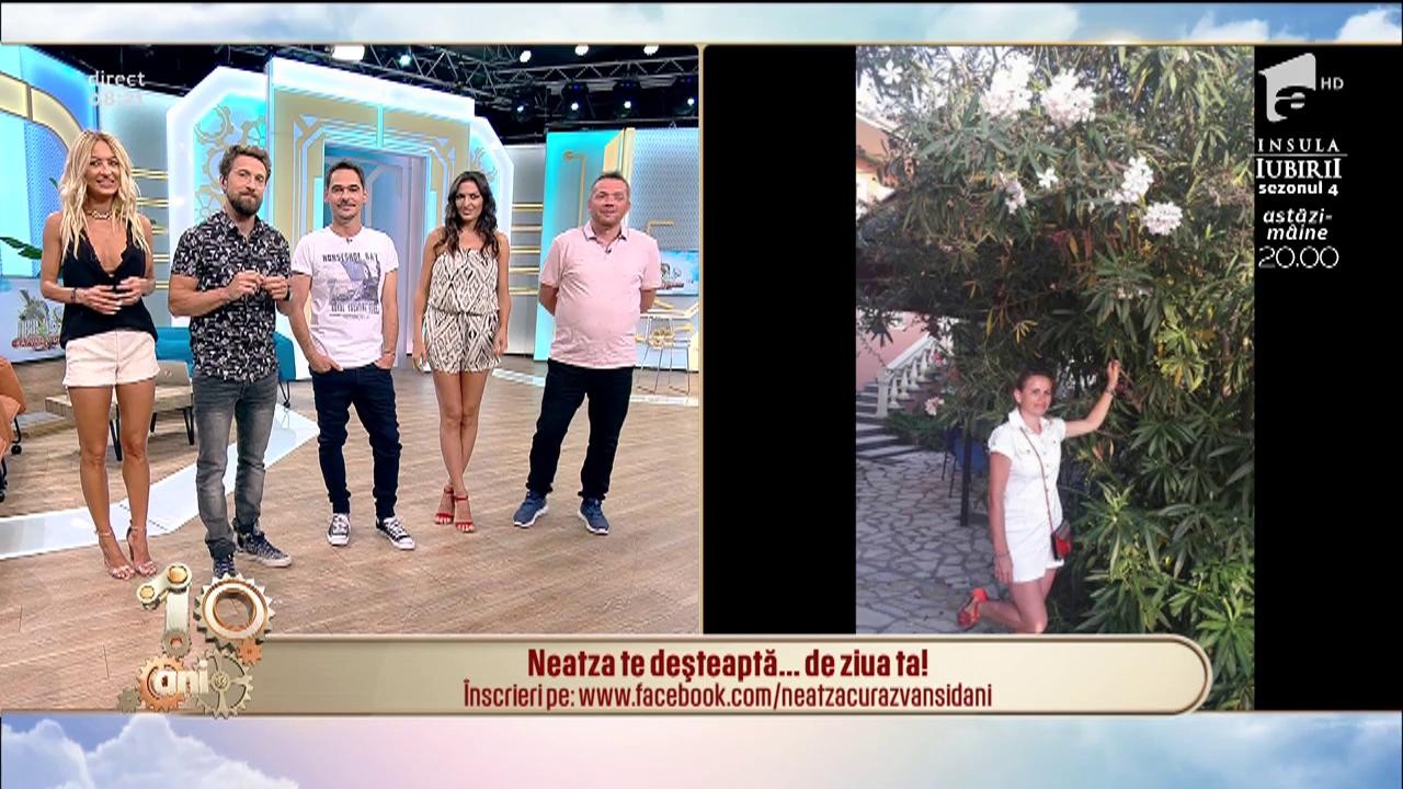 Neatza te deşteaptă... de ziua ta! La mulți ani, Alina!