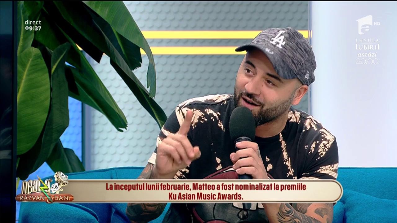 Matteo a cucerit toate topurile din Asia cu piesa &rdquo;Panama&rdquo;