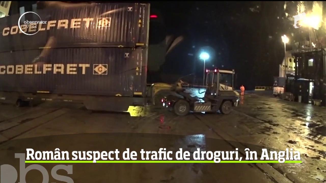 Rom&acirc;n suspectat de trafic de droguri, &icirc;n Anglia