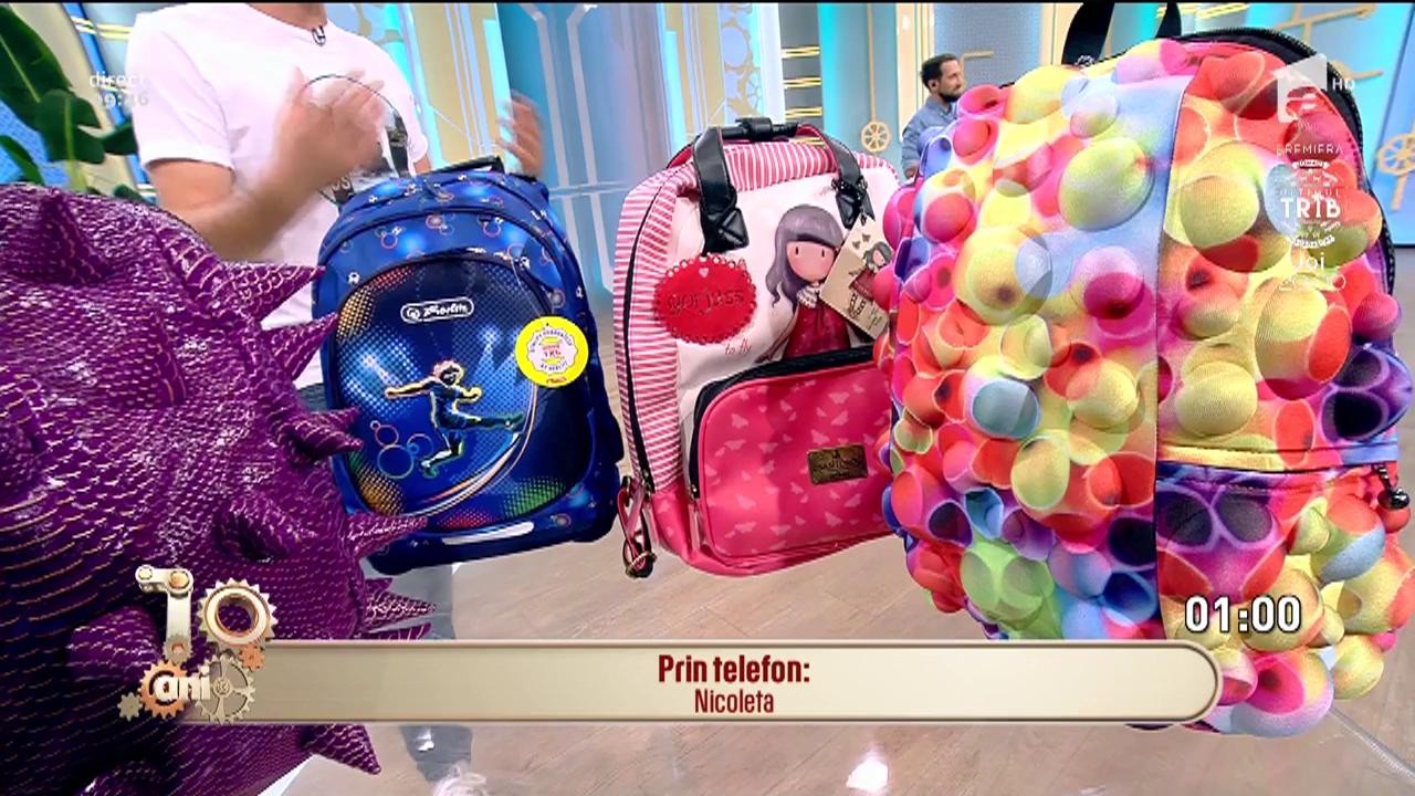 Provocarea &rdquo;Ce &icirc;ncape &icirc;ntr-un ghiozdan&rdquo; a &icirc;nceput &icirc;n forță