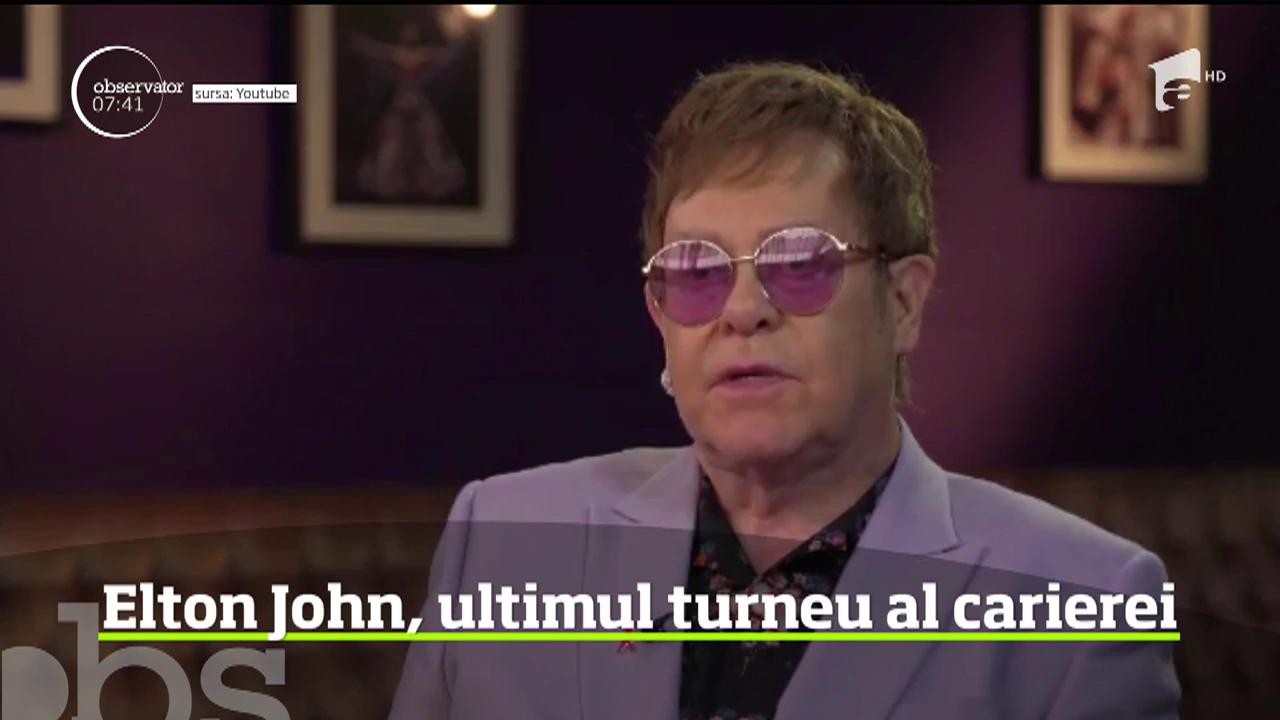 La 71 de ani, Sir Elton John a plecat din nou &icirc;n turneu internaţional, de data asta cel anunţat ca fiind ultimul din carieră