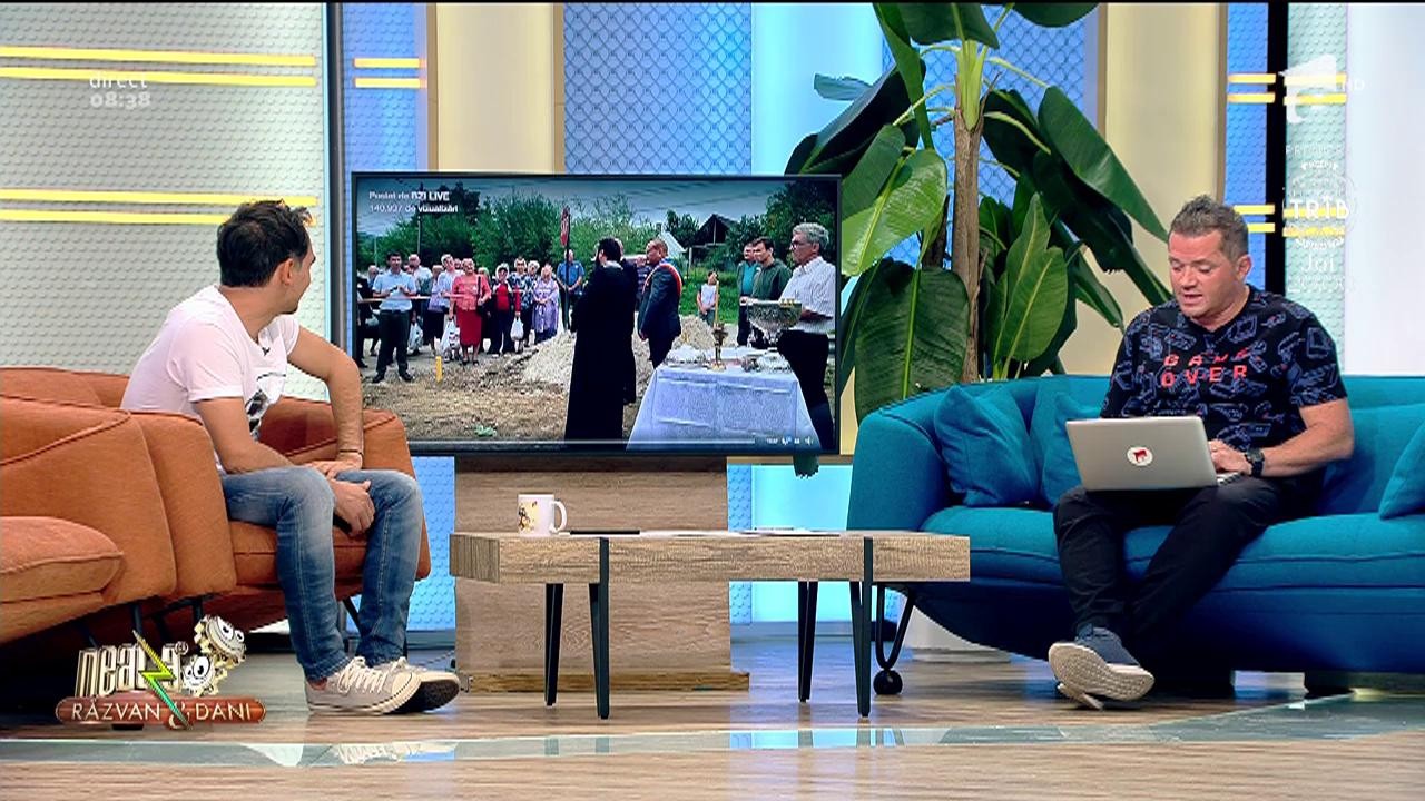 Smiley News! Sfințirea unei conducte de gaz