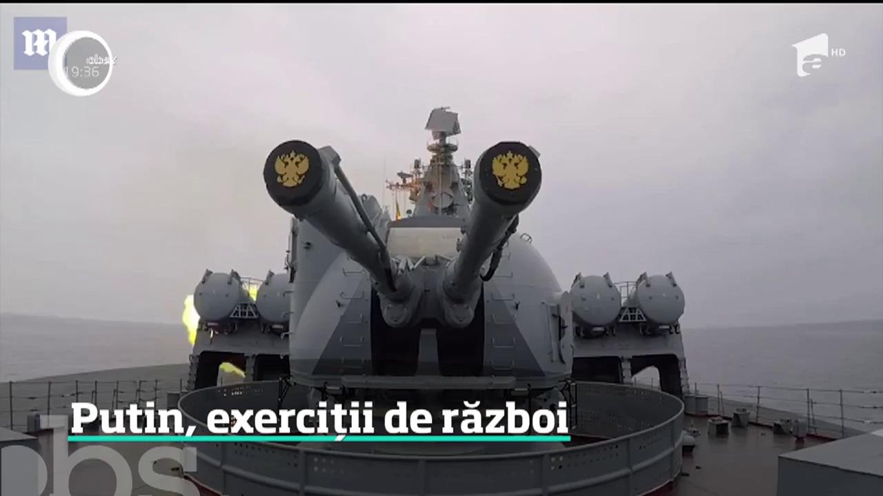 Rusia a &icirc;nceput, astăzi, cele mai ample exerciţii militare din istoria sa