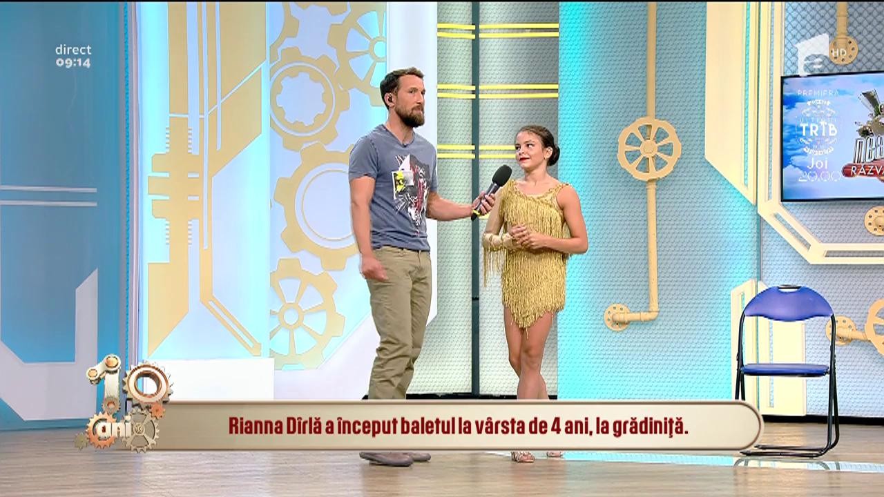 Rianna D&icirc;rlă a &icirc;nceput baletul la v&acirc;rsta de patru ani și acum este vicecampioană mondială la dans