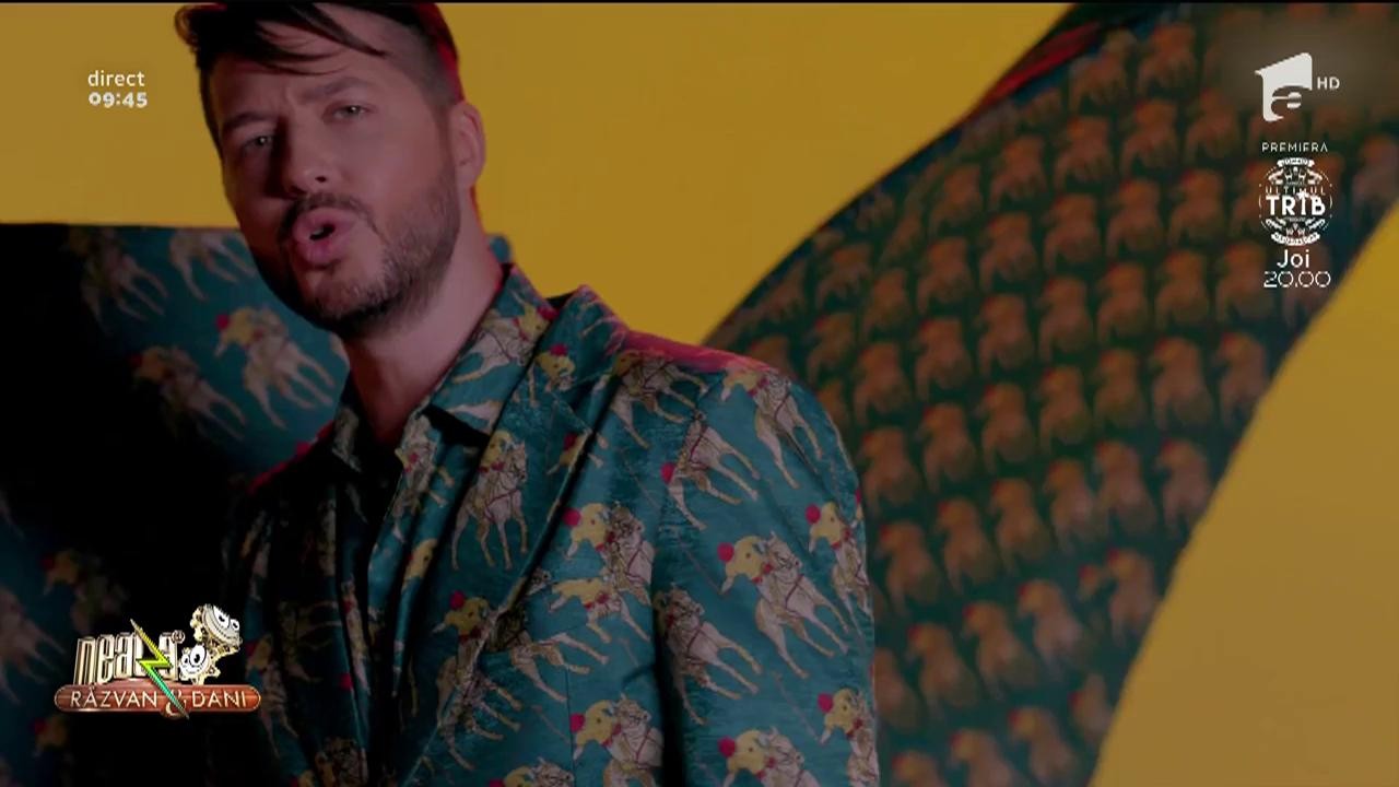 Jorge c&acirc;ntă, la Neatza, melodia &bdquo;Ce-i al meu e și al tău&rdquo;
