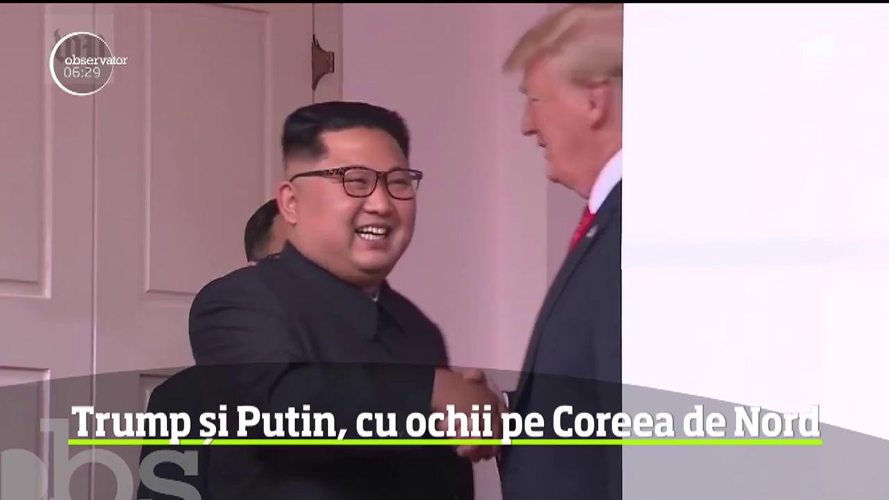 Rusia şi Statele Unite &icirc;şi &icirc;ndreaptă atenţia către Coreea de Nord şi sunt gata de noi discuţii cu Kim Jong-Un