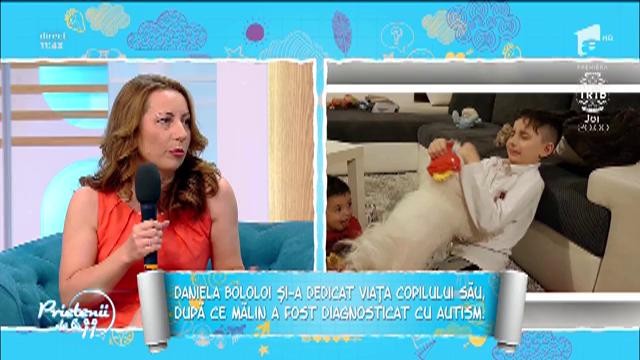 Daniela Bololoi și-a dedicat viața copilului său, după ce Mălin a fost diagnosticat cu autism