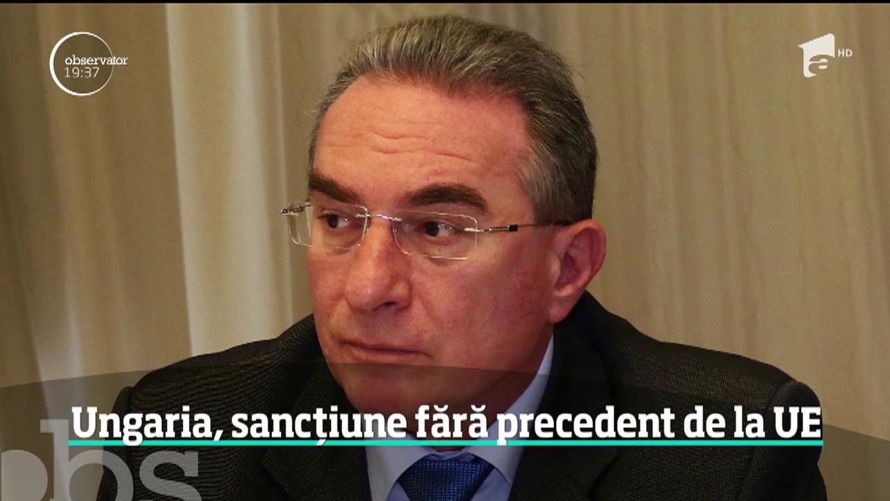 Ungaria, sancțiune fără precedent de la Uniunea Europeană