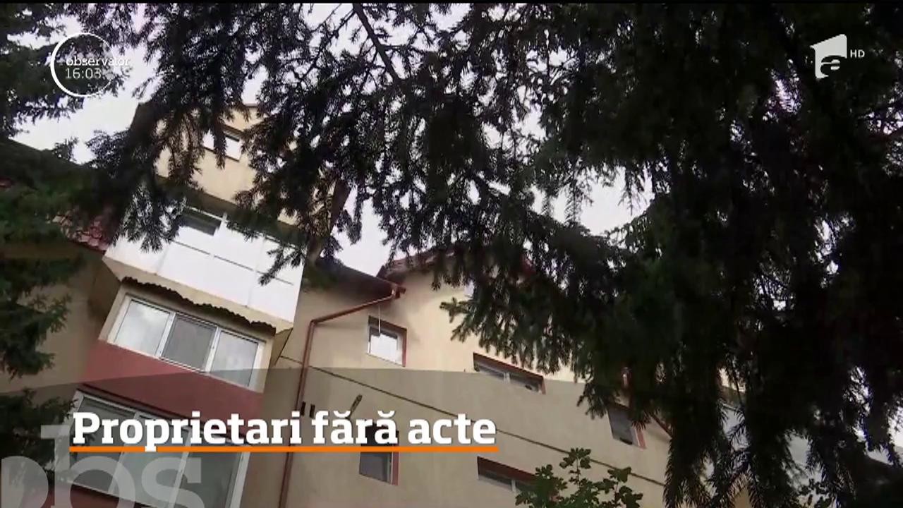 Locuințele-fantomă, o problemă națională. Locatarii nu au acte de proprietate şi nu-şi pot asigura casele &icirc;n caz de incendiu