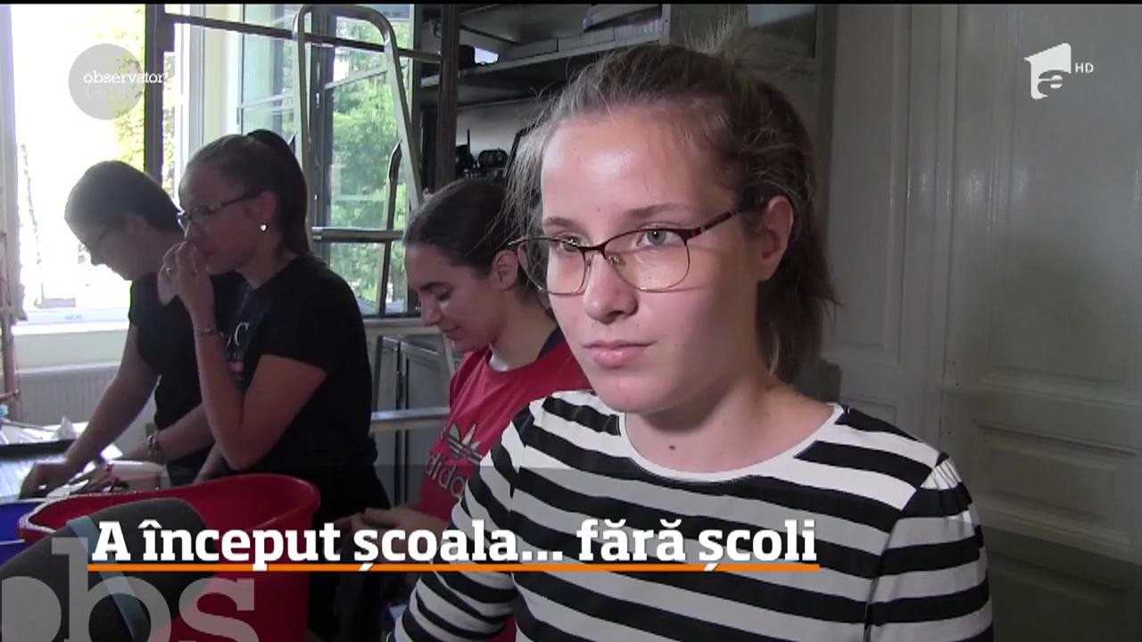 Şcoala a &icirc;nceput &icirc;n condiţii greu de imaginat &icirc;n multe zone din ţară