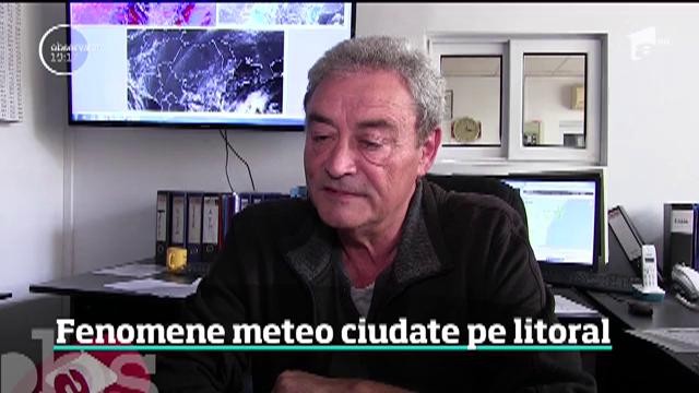 Fenomen mai puţin obişnuit pe litoralul rom&acirc;nesc