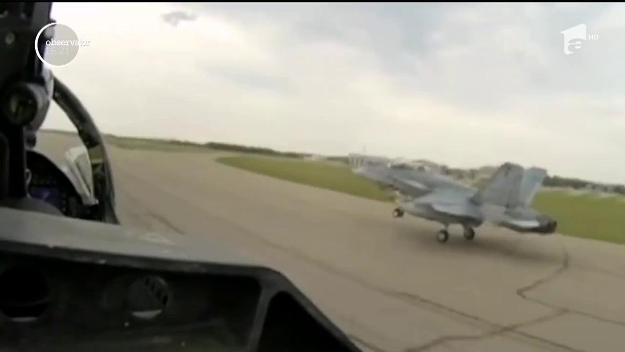 Aviația canadiană apară cerul rom&acirc;nesc