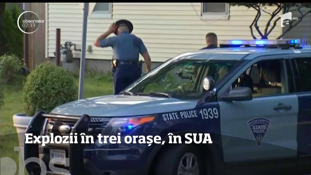 Au fost momente de panică &icirc;n statul american Massachusetts după ce un şir de cel puţin 39 de explozii a zguduit imobile din trei localităţi