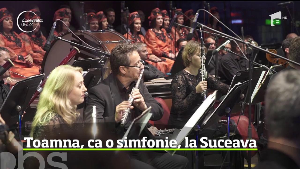 Toamna vine pe acorduri muzicale la Suceava