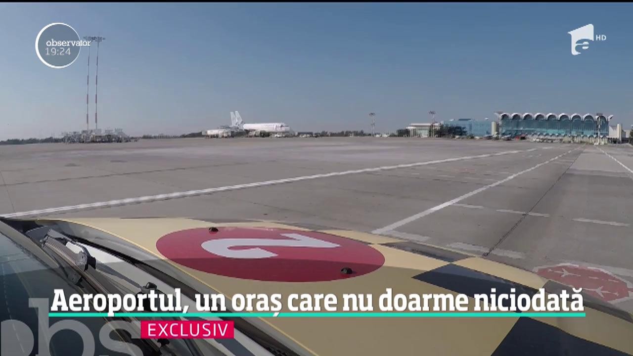 Aeroportul Henri Conadă, un oraș care nu doarme niciodată