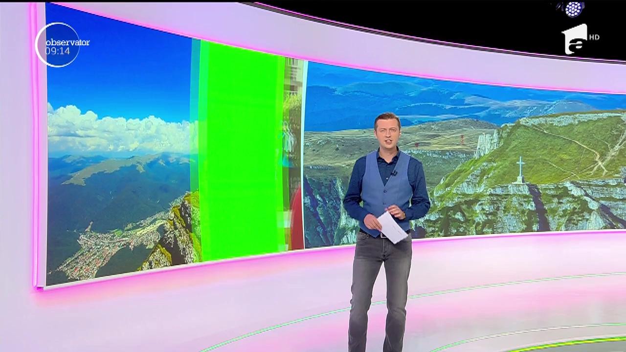 E sărbătoarea &icirc;n inima muntelui. V&acirc;rful Caraiman din Bucegi &icirc;mbracă straie regale cu ocazia &icirc;mplinirii a 90 de ani de la inaugurarea Crucii Eroilor Neamului