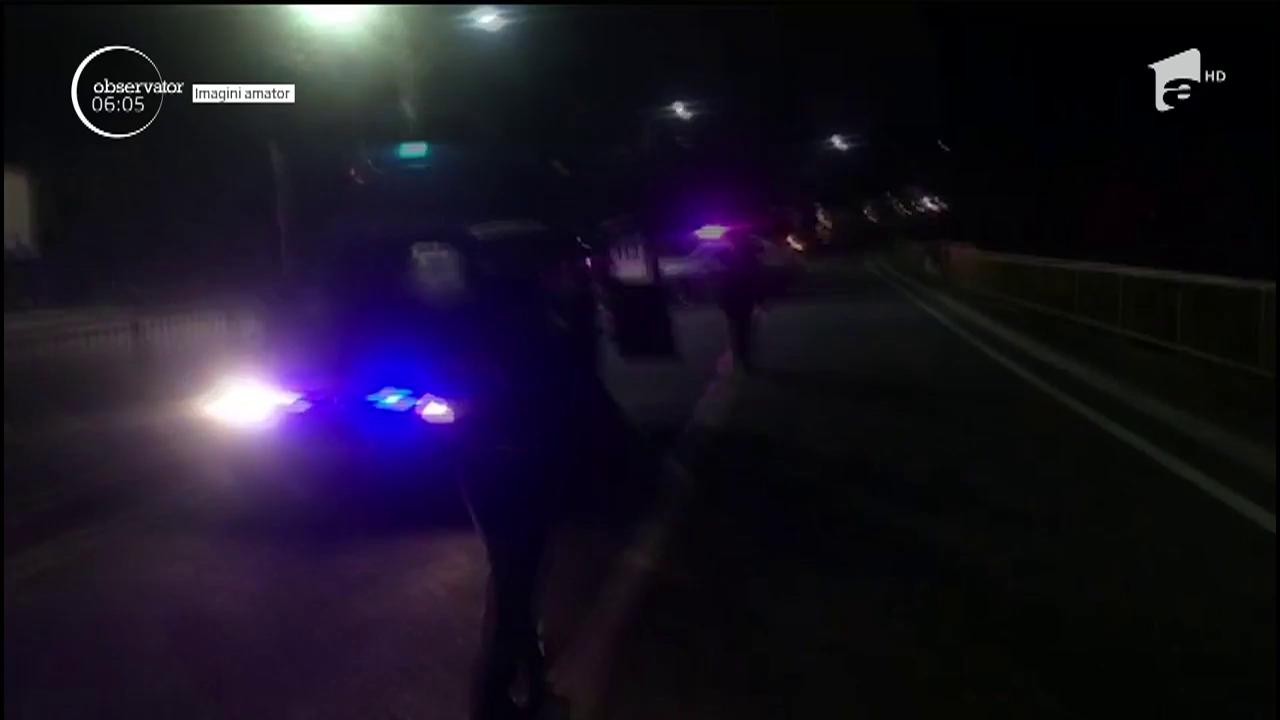 Accident violent la Perisor &icirc;n Dolj. Două autovehicule s-au ciocnit frontal