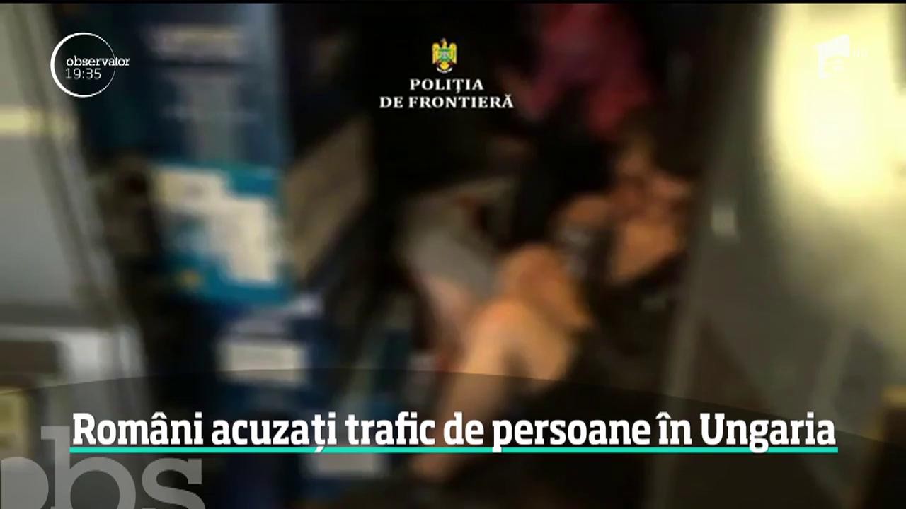 Doi rom&acirc;ni care transportau 11 imigranţi ilegali au fost arestaţi &icirc;n Ungaria