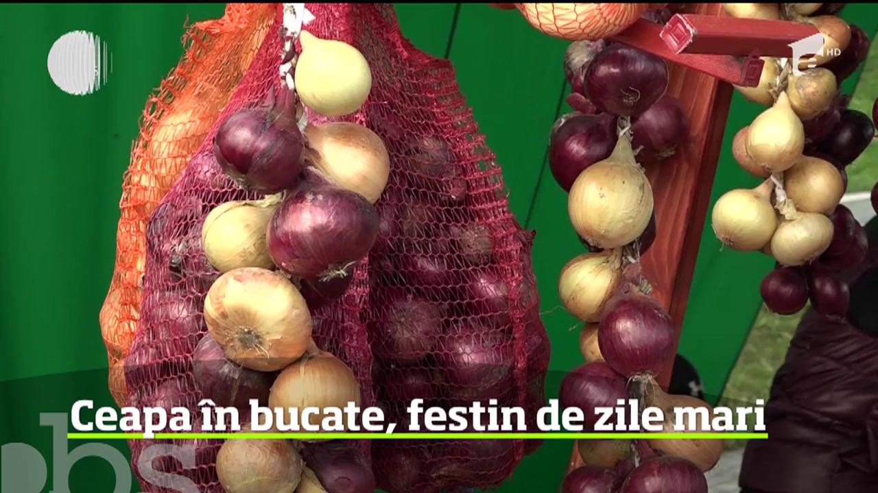 &Icirc;ntr-o comună din judeţul Harghita, ceaunele s-au &icirc;ncins sub greutatea kilogramelor de ceapă