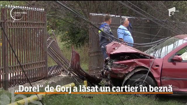 "Dorel" de Gorj a lăsat un cartier &icirc;ntreg fără curent și apă!