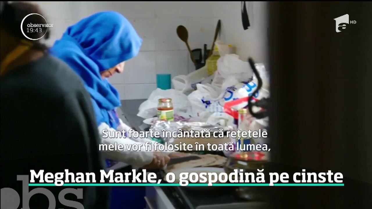 Ducesa de Sussex a renunţat la protocol. Meghan Markle a gătit &icirc;mpreună cu victimele incendiului de la Grenfell Tower