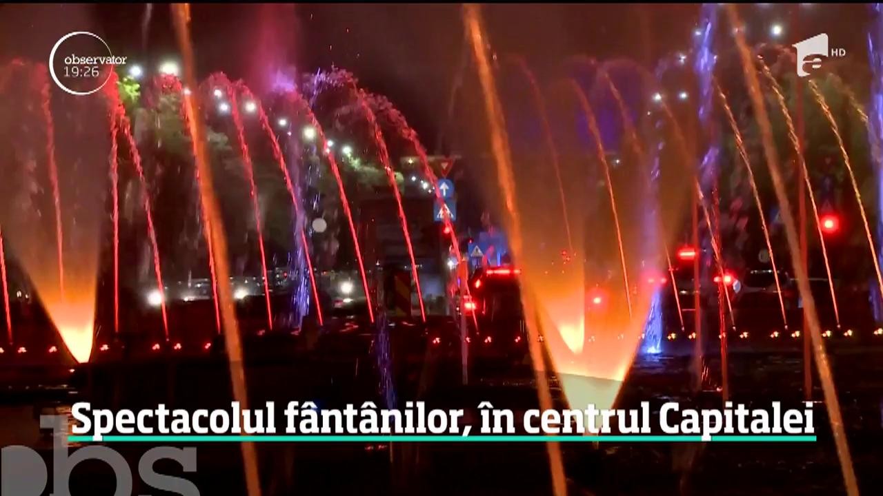 Capitala se schimbă la faţă. Cele 44 de f&acirc;nt&acirc;ni arteziene care au stat &icirc;n reparaţii &icirc;n ultimele luni sunt pregătite pentru spectacol