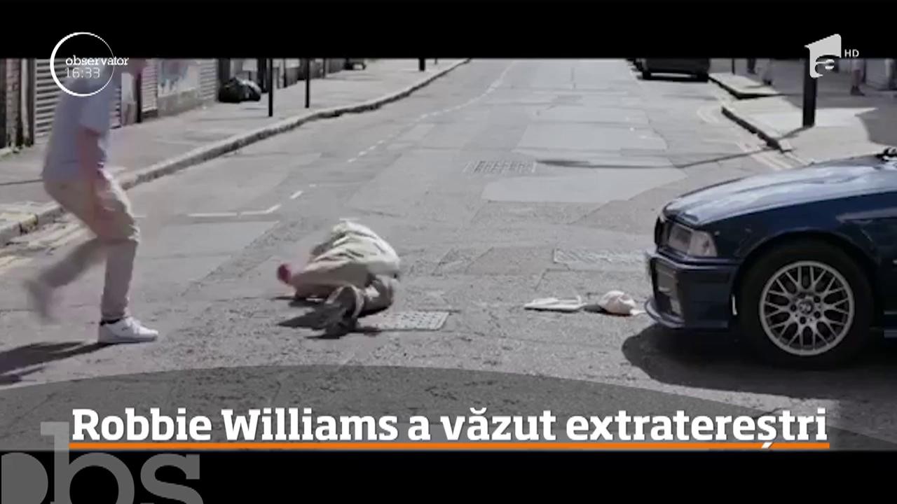 Robbie Williams este convins că s-a &icirc;nt&acirc;lnit cu un extraterestru!