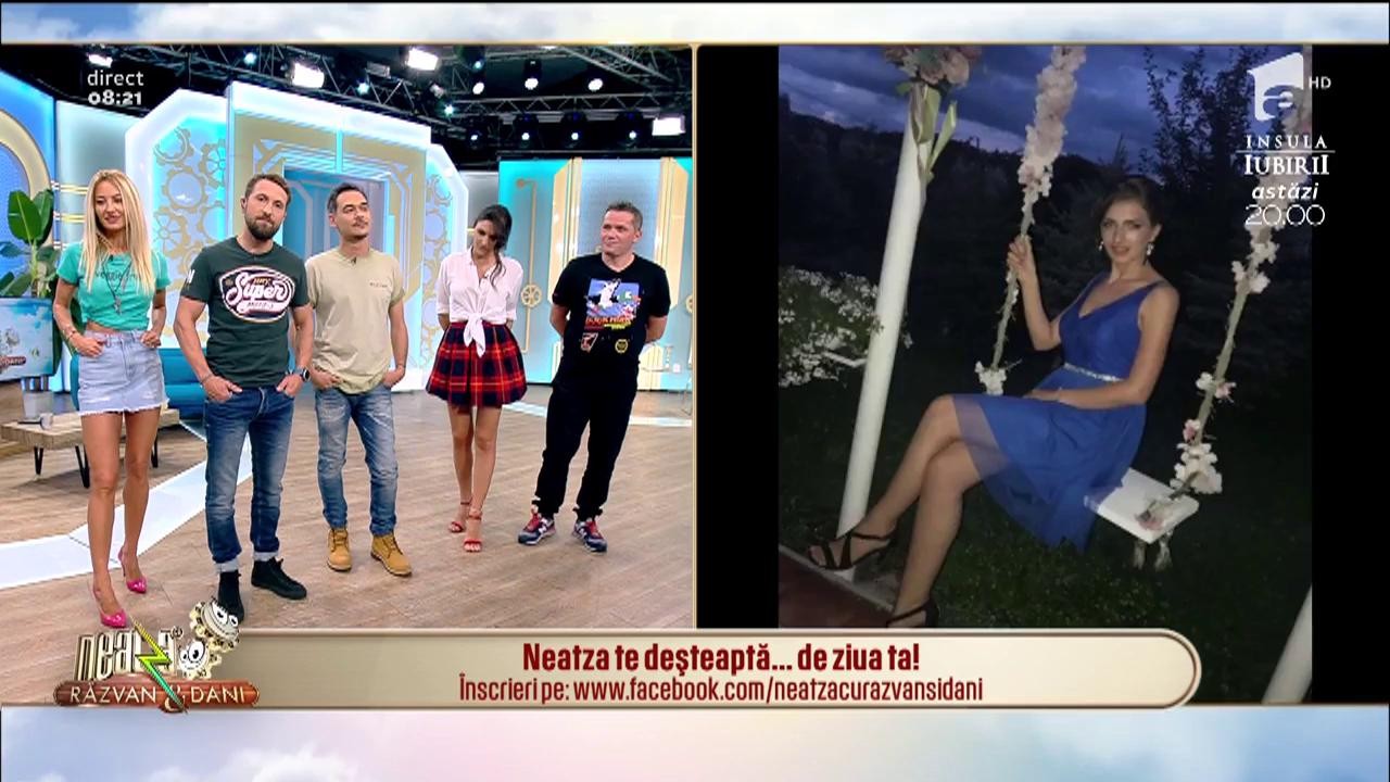 Neatza te deşteaptă... de ziua ta! La mulți ani, Mădălina!