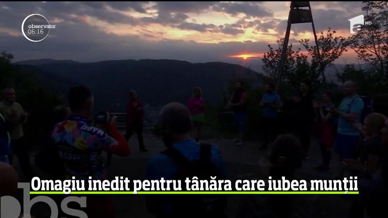 Omagiu inedit pentru Diana Pora, t&acirc;năra care a murit &icirc;n Masivul Piatra Craiului