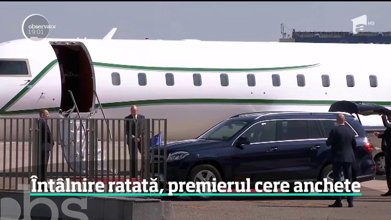 Anchete şi verificări după ce Viorica Dăncilă a ratat &icirc;nt&acirc;lnirea cu preşedintele CE