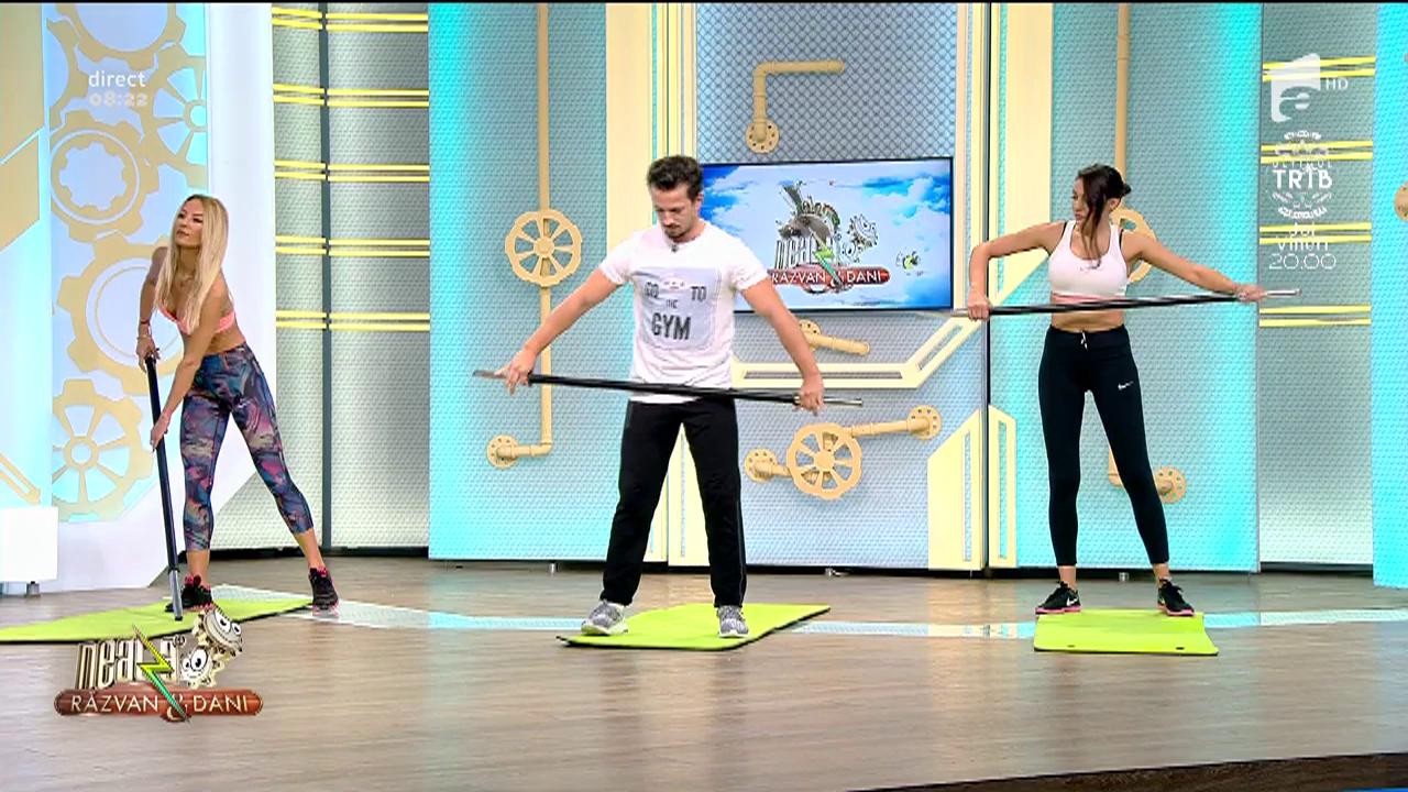 Fitness la Neatza! Cele mai simple exerciţii pentru o mobilitate de invidiat