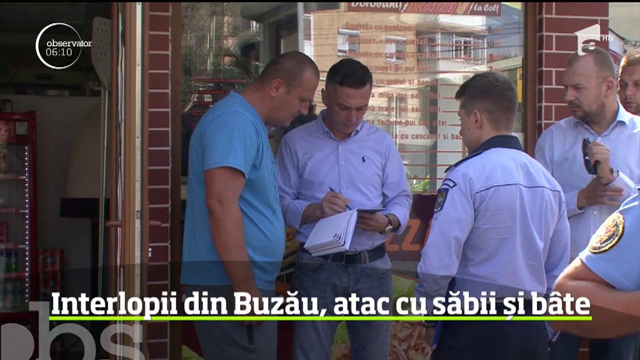 Atac desprins parcă din filmele cu mafioţi &icirc;ntr-o pizzerie din Buzău