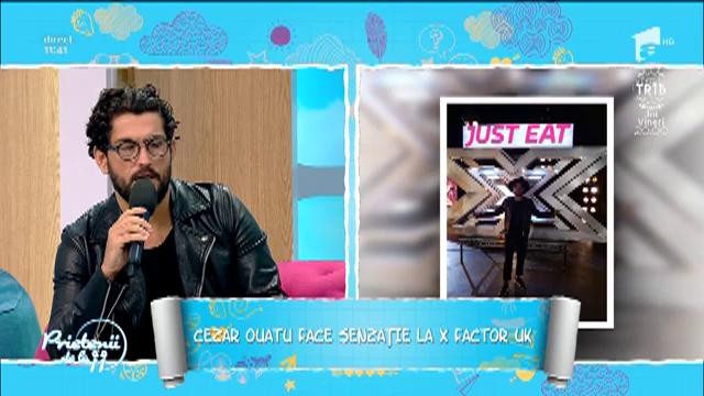 „Prietenii de la 11”. Cezar Ouatu face senzație la „X Factor” Marea Britanie: „Totul a plecat de la un pariu"