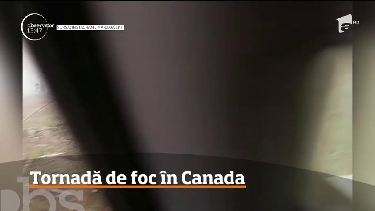 Zeci de pompieri din Canada au văzut moartea cu ochii &icirc;n timpul unei misiuni