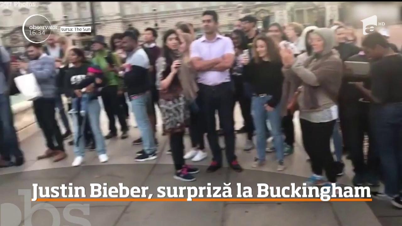 Justin Bieber le-a făcut londonezilor o surpriză de proporţii