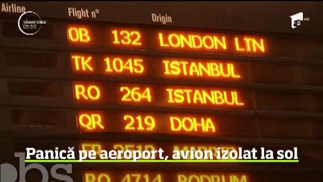 Panică pe Aeroportul Henri Coandă, după ce un bărbat suspect de febră tifoidă a fost identificat &icirc;ntr-un avion care venea din Turcia