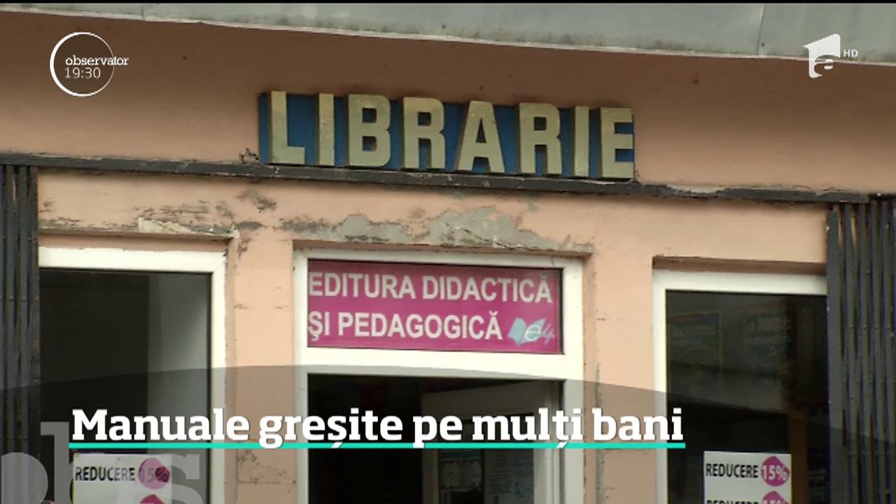 Scandalul manualelor greşite nu se opreşte. Abia &icirc;ncepe!